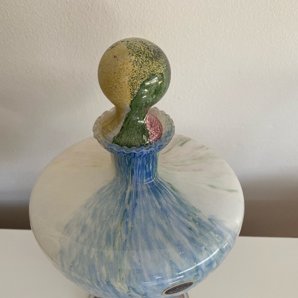 Vintage Lavorazione Art Glass Murano Decanter - Picture 3 of 6
